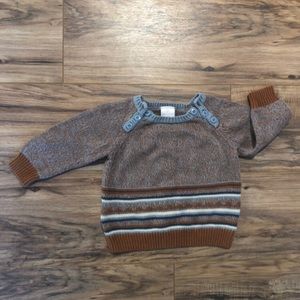 Hanna Andersson boys knit sweater Sz 85 18-24 mos